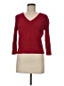 Rafaella Red Pullover Sweater Size Med Petite - photo 1
