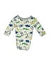 Topsville Print Silver Long Sleeve Onesie Size 0-3 mo - photo 2
