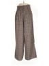 Cider Houndstooth Brown Casual Pants Size M - photo 1