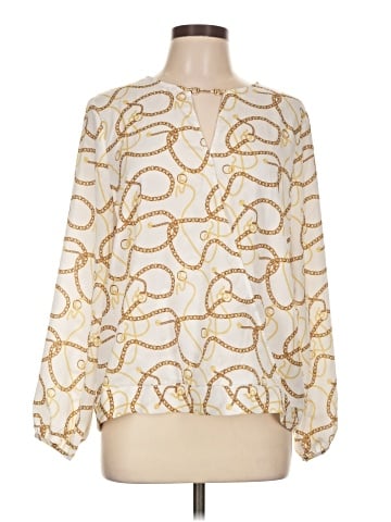 Marc New York Andrew Marc Long Sleeve Blouse (view 1)