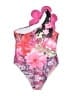 Unbranded Floral Pink One Piece Swimsuit Size XL - photo 2
