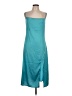 Forever 21 Solid Teal Casual Dress Size L - photo 1