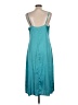 Forever 21 Solid Teal Casual Dress Size L - photo 2