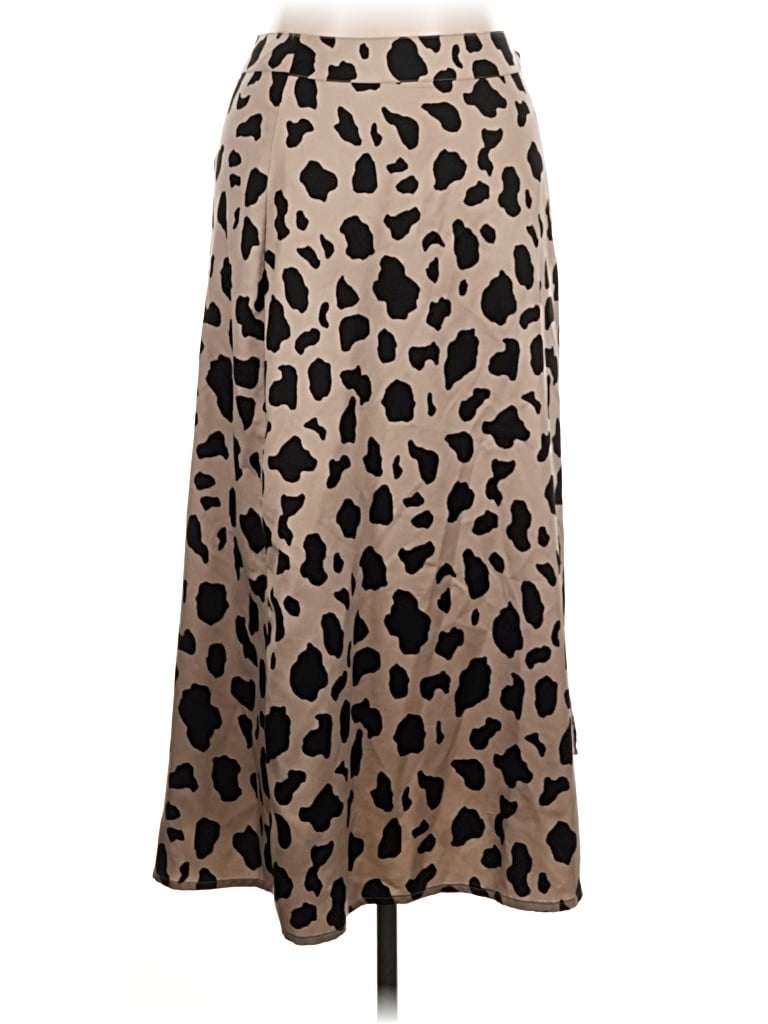 Pre-owned Forever 21 Casual Skirt In Tan