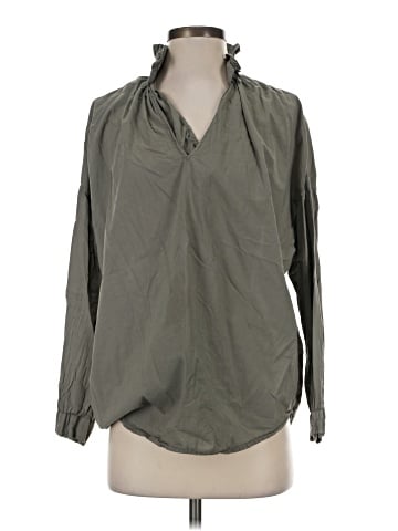 A Shirt Thing Long Sleeve Blouse (view 1)
