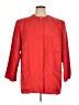Agatha Brown 100% Silk Red Coat Size 14 - photo 1