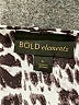 Bold Elements 100% Polyester Animal Print Silver 3/4 Sleeve Blouse Size L - photo 7