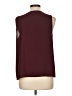 Nine West Burgundy Sleeveless Blouse Size L - photo 2