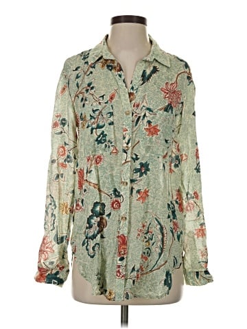 Pilcro Long Sleeve Blouse (view 1)