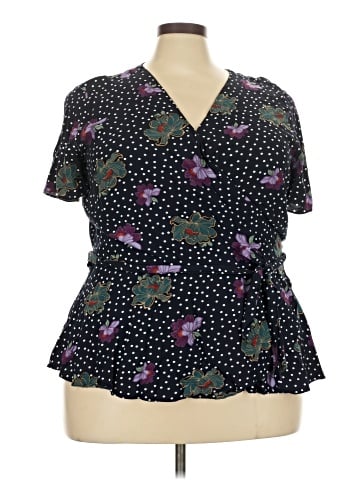 Ann Taylor LOFT Short Sleeve Blouse (view 1)