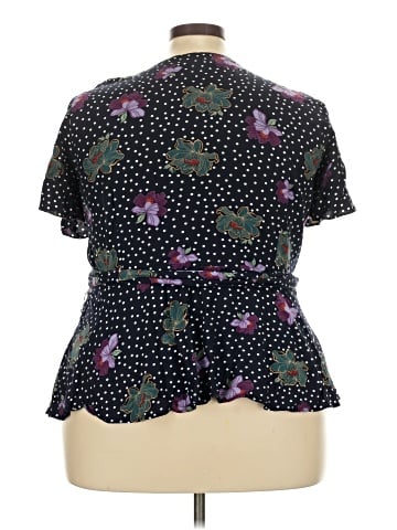Ann Taylor LOFT Short Sleeve Blouse (view 2)