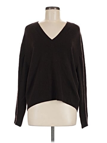 Madewell V-Neck Sweater in Cashmere (view 1)