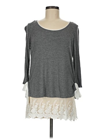 Lauren Conrad 3/4 Sleeve Top (view 1)