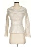 White House Black Market Chevron-herringbone Ivory Pullover Sweater Size XXS (estimated) - photo 1