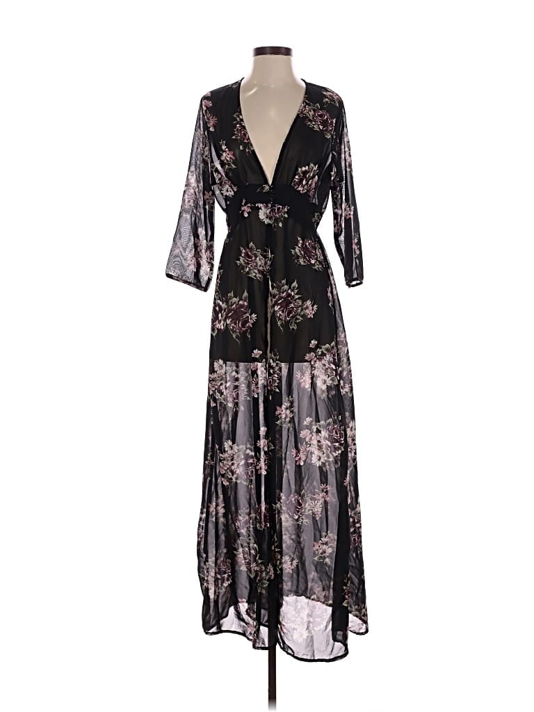 Pre-owned Rue21 Kimono In Black