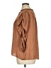 Express 100% Polyester Brown 3/4 Sleeve Blouse Size XL - photo 5