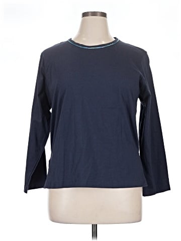 British Khaki 3/4 Sleeve Top (view 1)