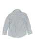 Carter's 100% Cotton Chevron-herringbone Gray Long Sleeve Button-Down Shirt Size 3T - photo 2