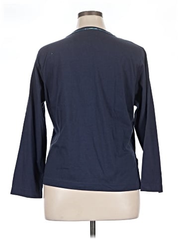 British Khaki 3/4 Sleeve Top (view 2)