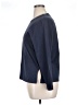 British Khaki 100% Cotton Blue 3/4 Sleeve Top Size XL - photo 5