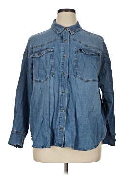 Gloria Vanderbilt Long Sleeve Button Down Shirt
