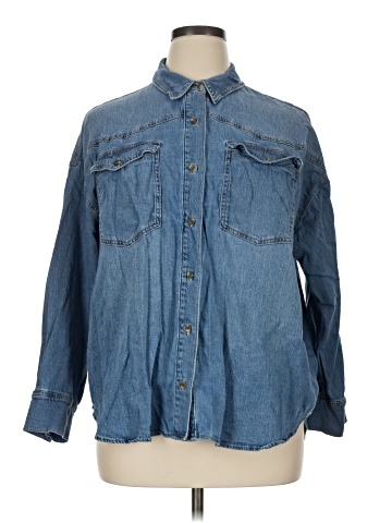 Gloria Vanderbilt Long Sleeve Button-Down Shirt (view 1)