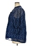 Cocomo 100% Polyester Stars Blue 3/4 Sleeve Blouse Size 2X - photo 5