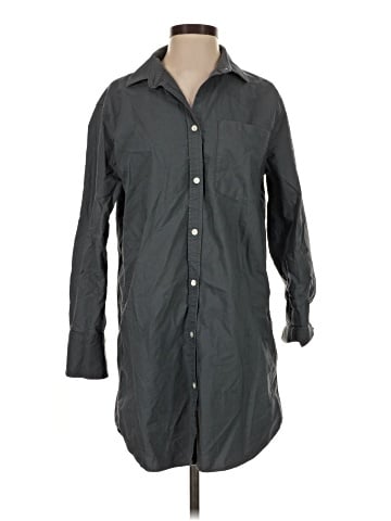Cozy Earth 3/4 Sleeve Button-Down Shirt (view 1)
