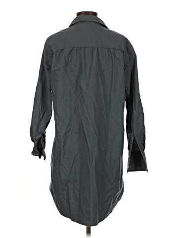 Cozy Earth 3/4 Sleeve Button-Down Shirt (view 2)