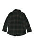 Old Navy 100% Cotton Plaid Green Long Sleeve Button-Down Shirt Size 3T - photo 2