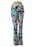 Lilly Pulitzer Luxletic 100% Spandex Paisley Blue Active Pants Size 6 - photo 1