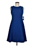 Tommy Hilfiger Solid Blue Cocktail Dress Size 6 (petite) - photo 1