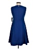 Tommy Hilfiger Solid Blue Cocktail Dress Size 6 (petite) - photo 2