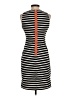 Sharagano 100% Polyester Stripes Black Casual Dress Size 2 - photo 2