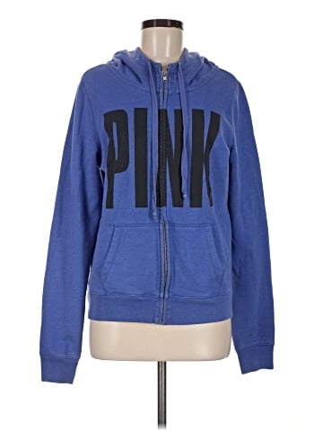 Victoria's Secret Pink Zip Up Hoodie (view 1)