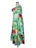 Shein 100% Polyester Tropical Green Cocktail Dress Size 0X - photo 5