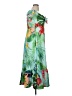 Shein 100% Polyester Tropical Green Cocktail Dress Size 0X - photo 4
