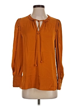 Kobi Halperin Long Sleeve Silk Top (view 1)