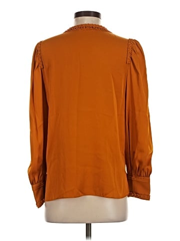Kobi Halperin Long Sleeve Silk Top (view 2)