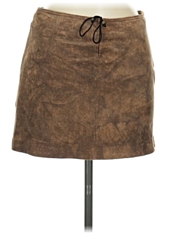 Bebe Faux Leather Skirt (view 1)
