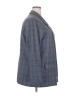 Liverpool Los Angeles Plaid Blue Gray Blazer Size 2X - photo 4