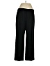 Suit Studio 100% Polyester Solid Black Dress Pants Size 14 (petite) - photo 1