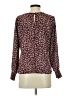 Allison Joy Burgundy Long Sleeve Blouse Size XS - photo 2
