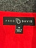Fred David 100% Polyester Red 3/4 Sleeve Blouse Size M - photo 7