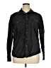 Coofandy Tweed Black Long Sleeve Button-Down Shirt Size XL - photo 1
