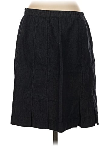 Ann Taylor Denim Skirt (view 2)
