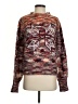 Greylin 100% Acrylic Tweed Brown Pullover Sweater Size S - photo 1