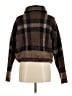 Zara Plaid Brown Turtleneck Sweater Size M - photo 2