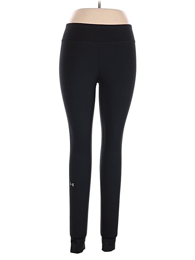 Pre-owned Under Armour Active Pants In Black