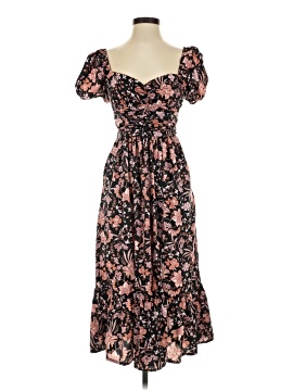 band of the free brown dress Walnut Eyelet Cotton Midi Dress By Band of the Free XS
